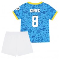 Wolves Joao Gomes #8 Tretí Detský futbalový dres 2025-26 Krátky Rukáv (+ trenírky)